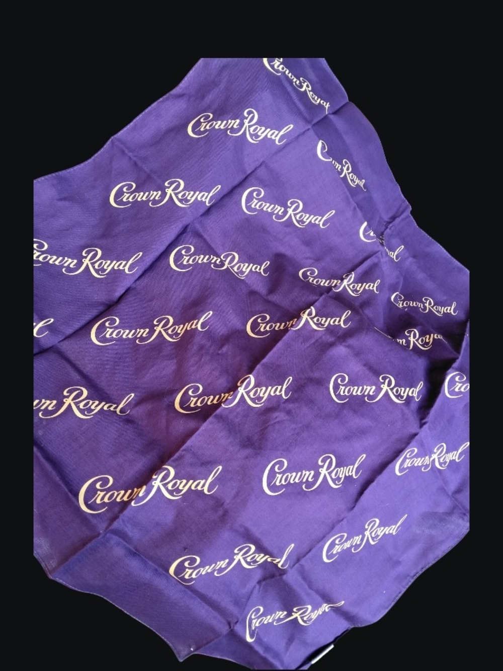 Crown Royal Purple Logo Scarf Wrap